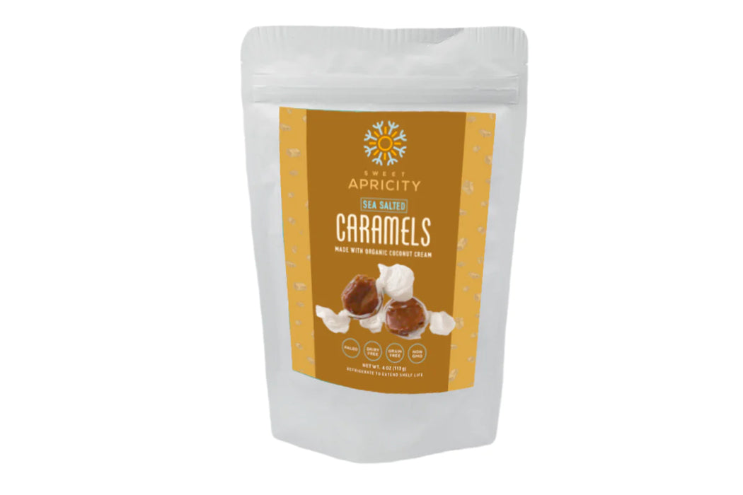 Sweet Apricity // Sea Salted Caramels 4 oz