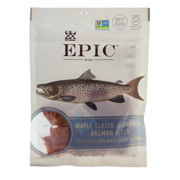 EPIC // Maple Glazed & Smoked Salmon Bites 2.5 oz