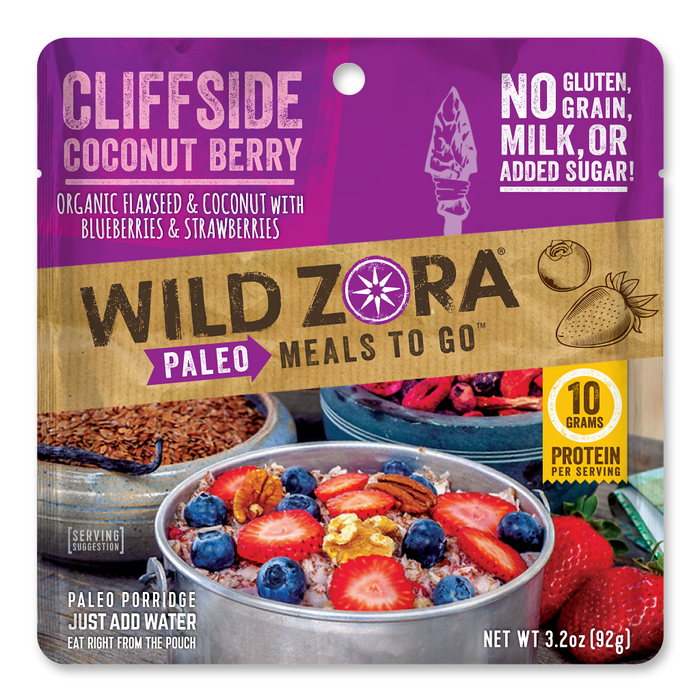 Wild Zora // Freeze-Dried Meal Cliffside Coconut Berry 3.2 oz