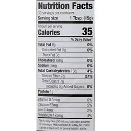 Chatfield's // Carob Powder 16 oz Nutritional Facts