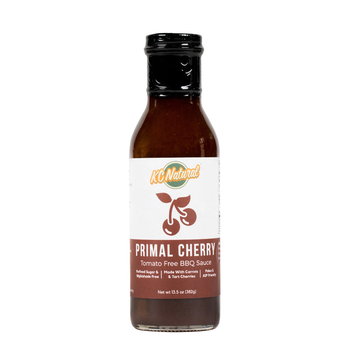 KC Natural // Primal Cherry AIP Friendly BBQ Sauce  14 oz