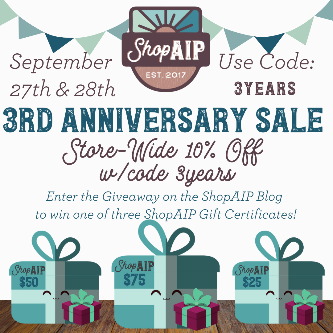 3rd Anniversary Sale and Giveaway!
