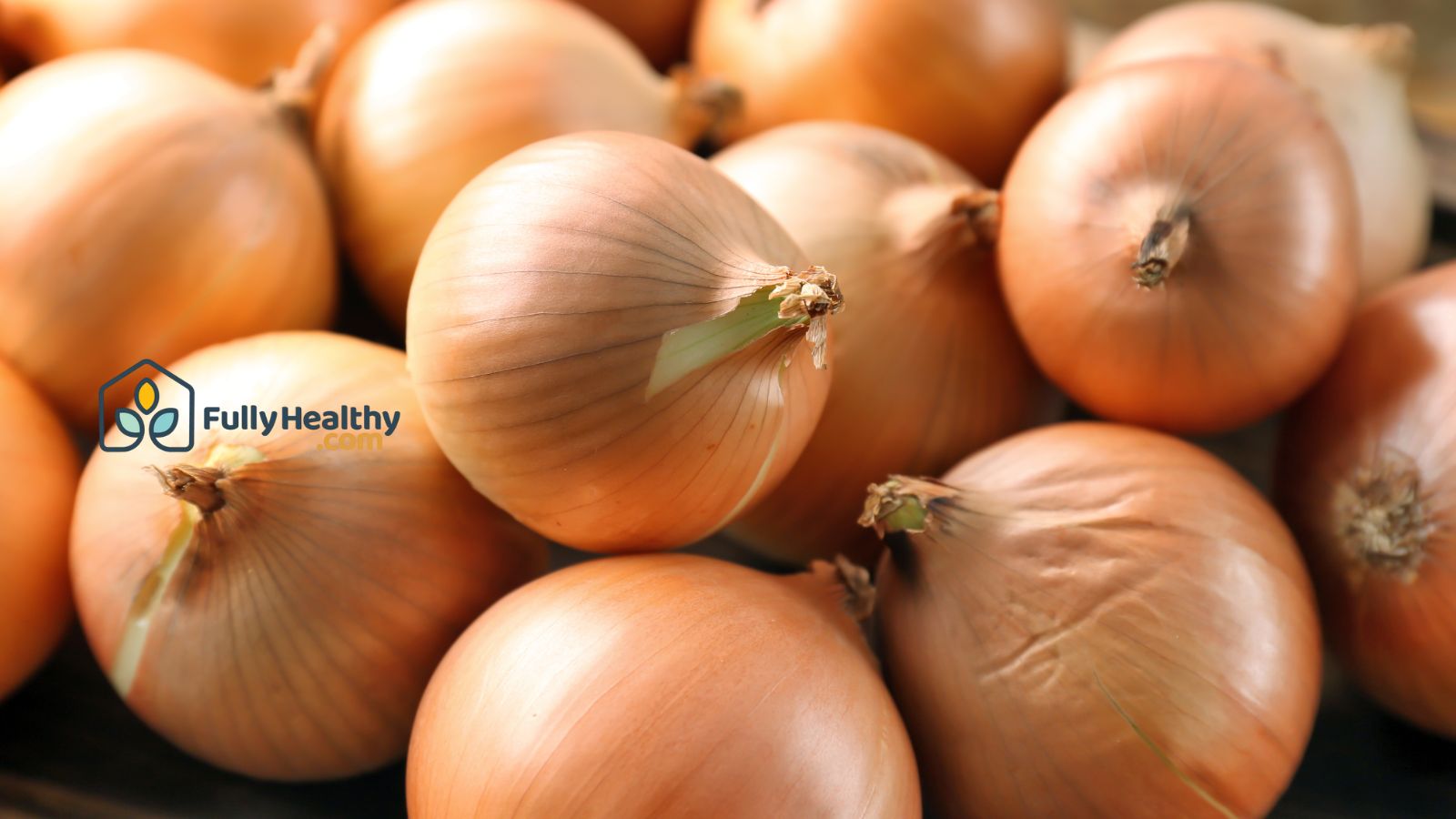 Golden brown onions for cooking and nutrition benefits.
