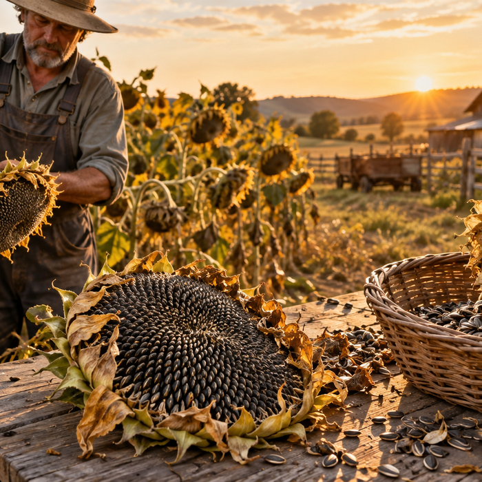 How Are Sunflower Seeds Harvested? From Flower to Seed