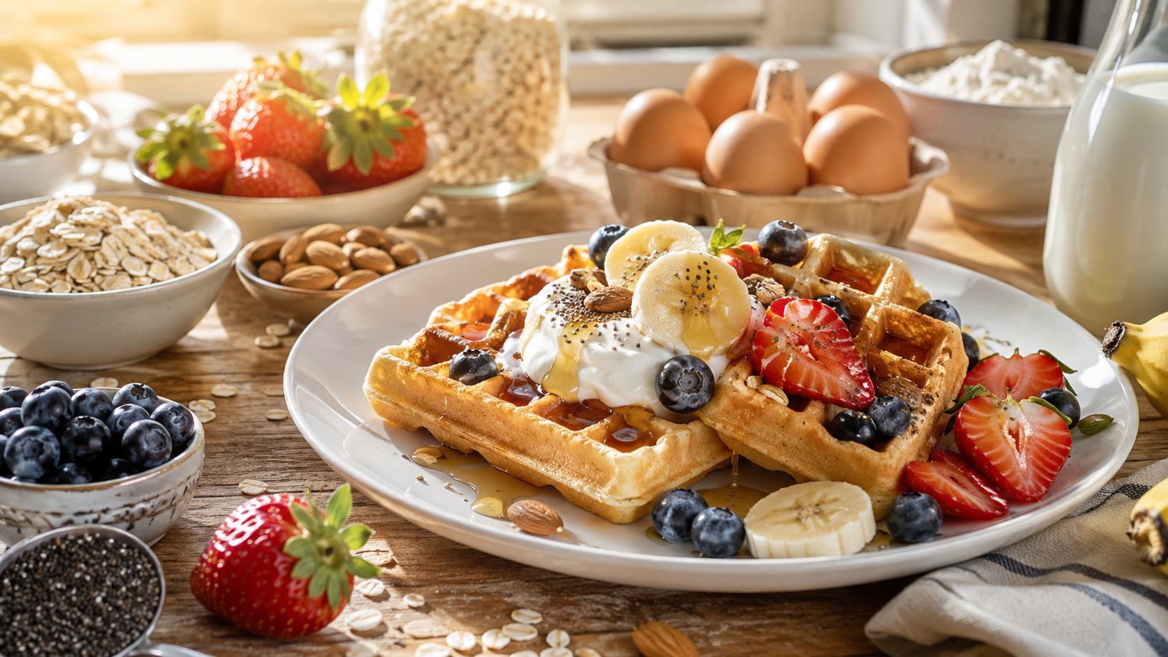 Are Waffles Healthy? A Better Way to Build Your Stack