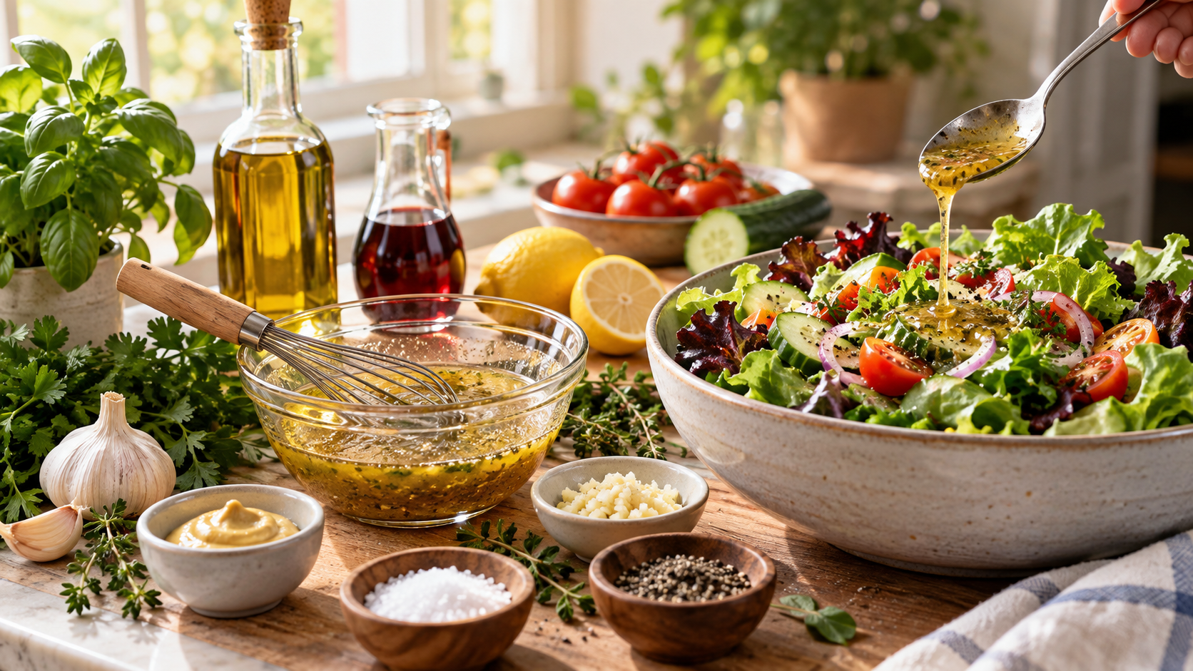 What is Vinaigrette? Ingredients, Ratios, and Uses
