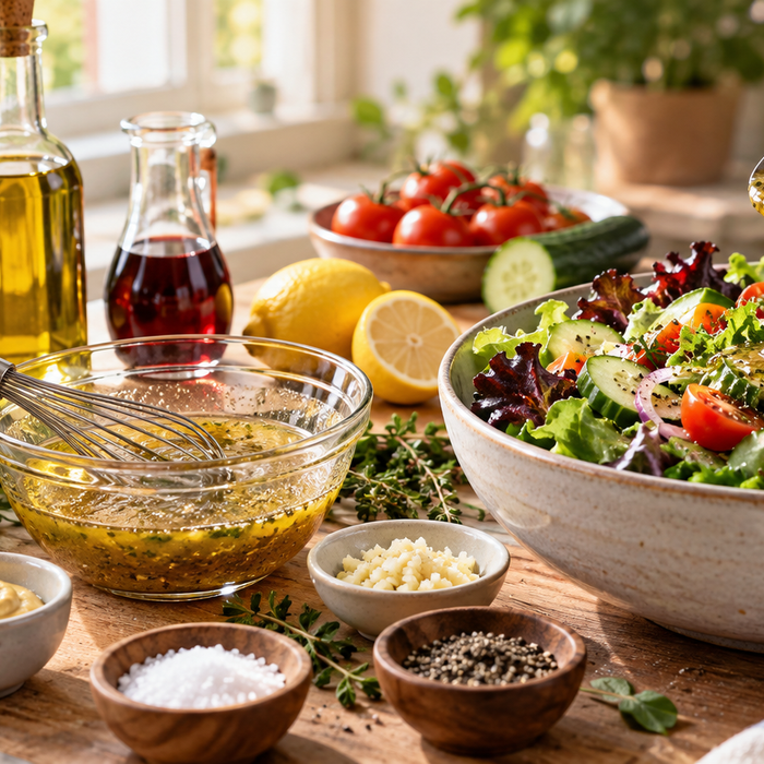 What is Vinaigrette? Ingredients, Ratios, and Uses