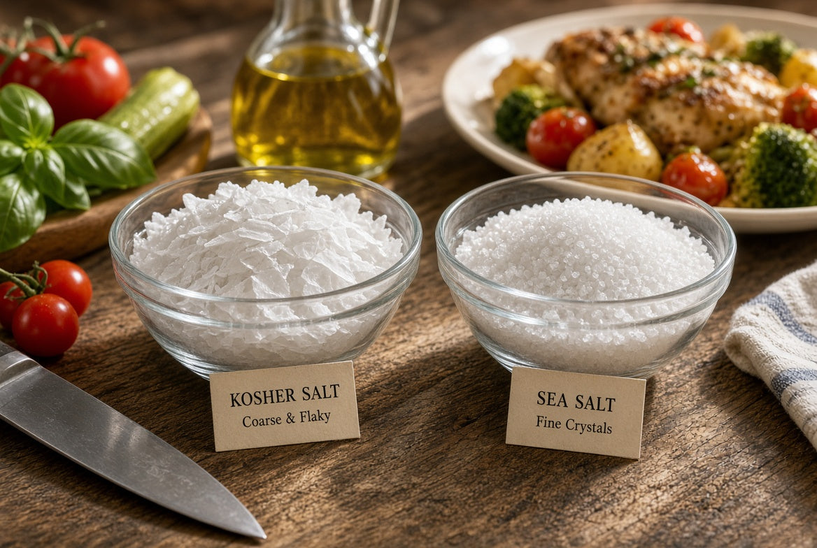 Is Kosher Salt the Same as Sea Salt? Compare Before You Cook