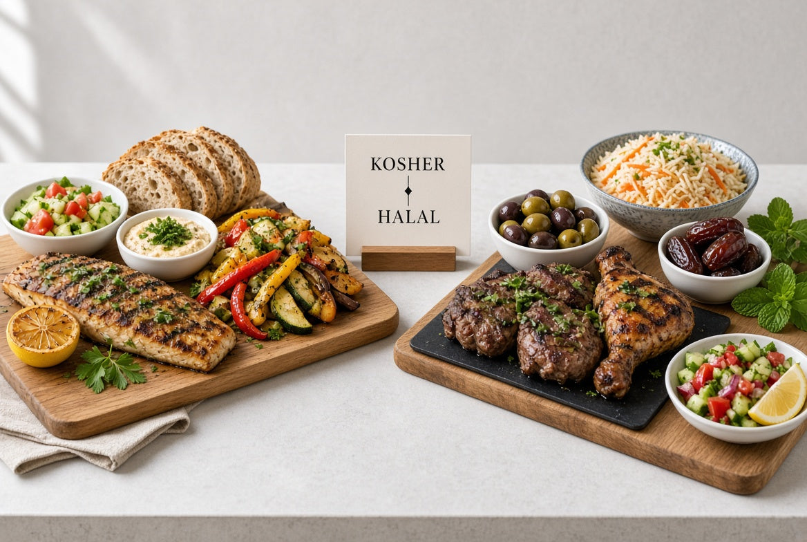 Is Kosher Halal? Compare Kosher and Halal Food