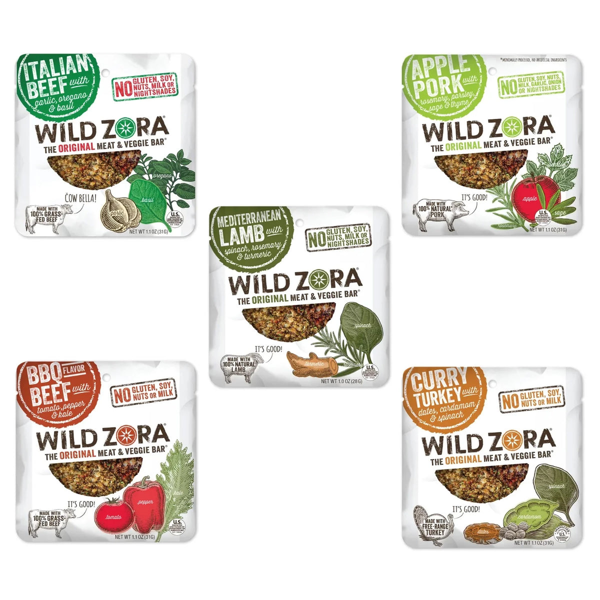 Wild Zora Barre de Bœuf & galégumes