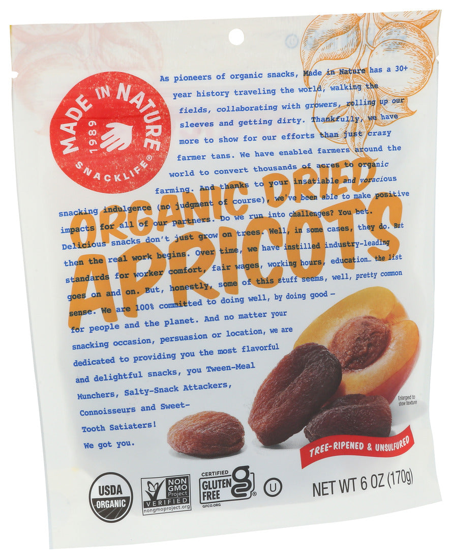 Made in Nature // Organic Dried Apricots 6 oz
