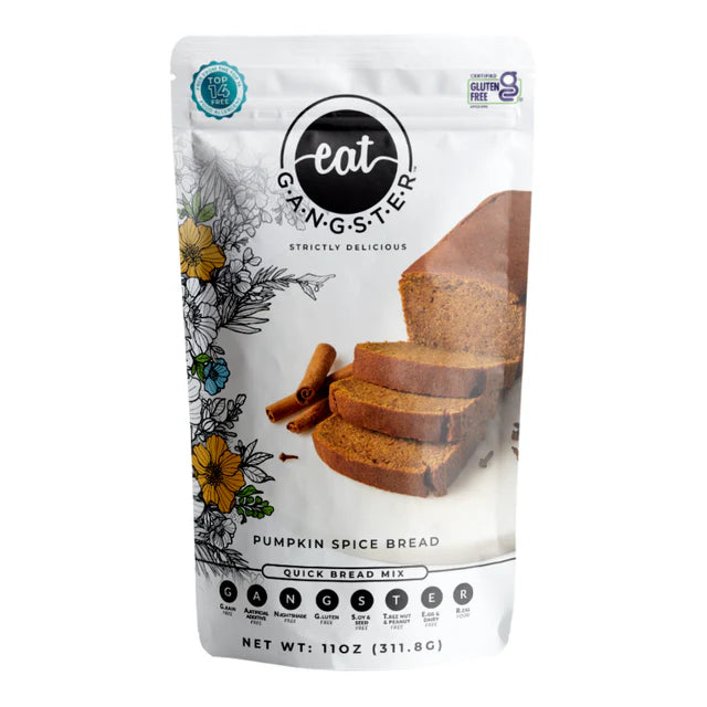 EAT G.A.N.G.S.T.E.R // Pumpkin Bread Mix, 11 oz
