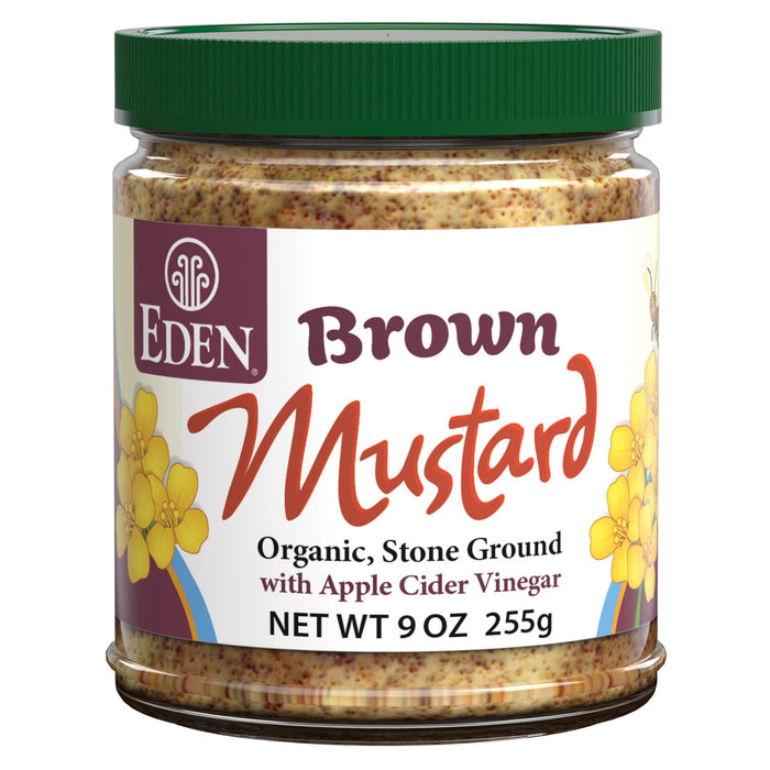 Eden Foods Organic Brown Mustard, 9 oz