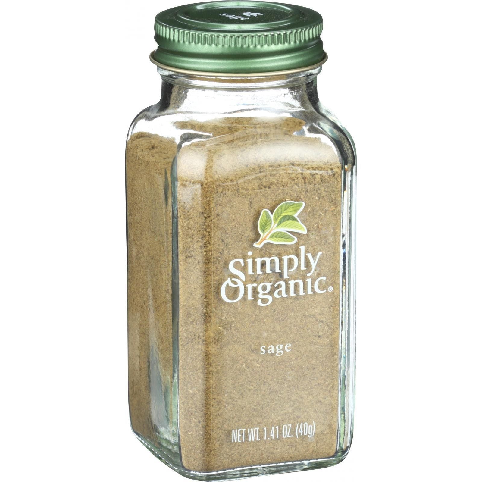 Simply Organic // Ground Sage Leaf 1.41 oz
