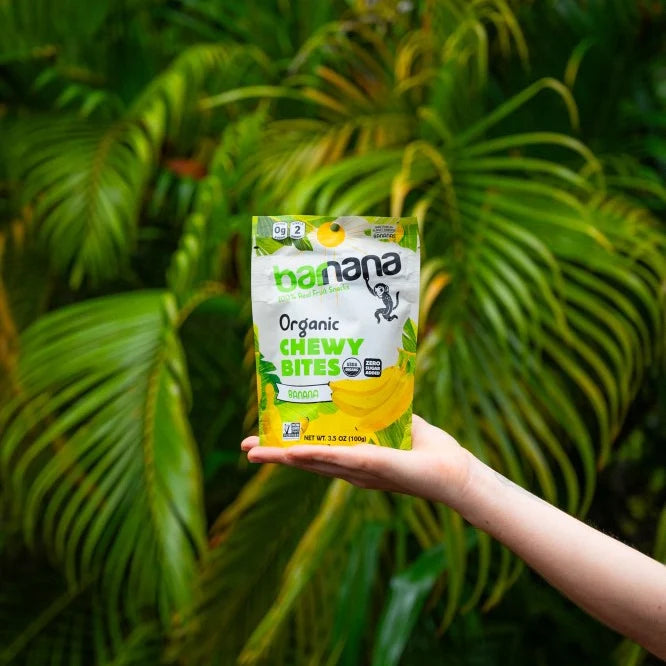Barnana Organic Chewy Banana Bites, 3.5 oz