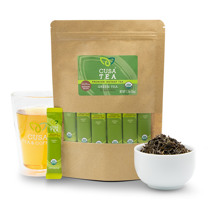 Cusa Tea and Coffee // Organic Green Tea