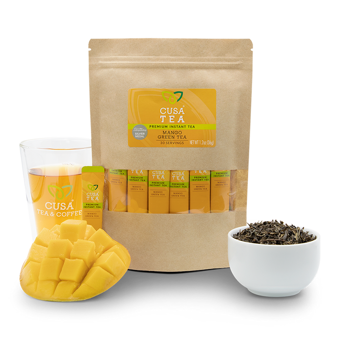 Cusa Tea and Coffee // Mango Green Tea