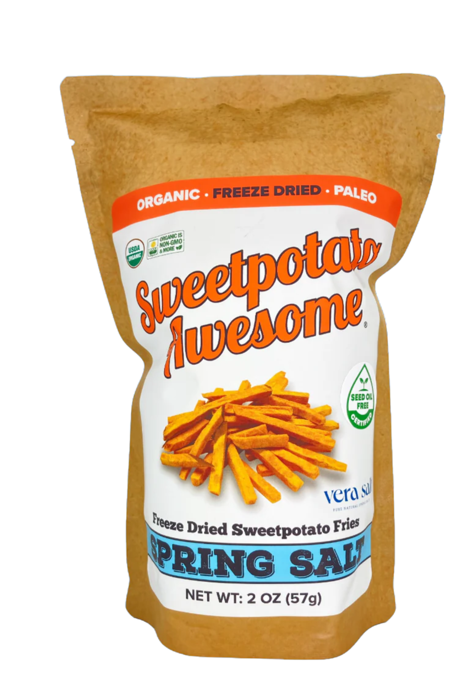 Sweetpotato Awesome // Spring Salt Fries 2 oz