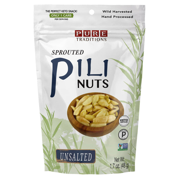 Pure Traditions // Sprouted Pili Nuts, Unsalted