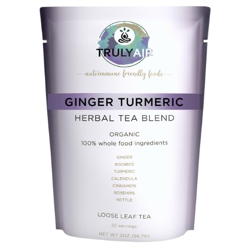 Truly AIP // Ginger Turmeric Herbal Tea Blend 2 oz