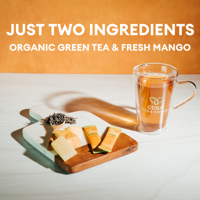 Cusa Tea and Coffee // Mango Green Tea Pitcher Pack