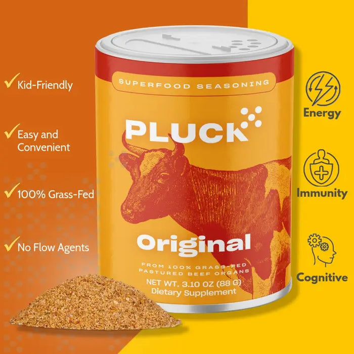 Pluck // Original All-Purpose Organ Meat Blend Seasoning, 3.1 oz