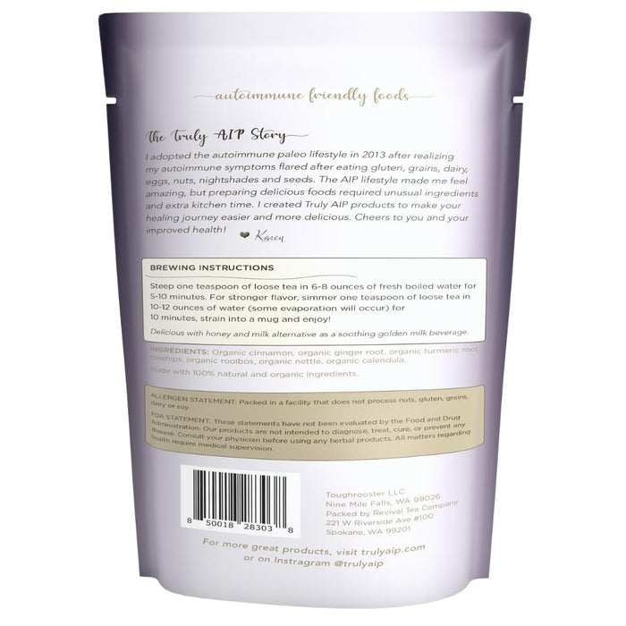 Truly AIP // Ginger Turmeric Herbal Tea Blend 2 oz