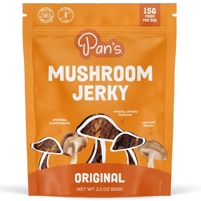 Pan's Mushroom Jerky // Original Mushroom Jerky