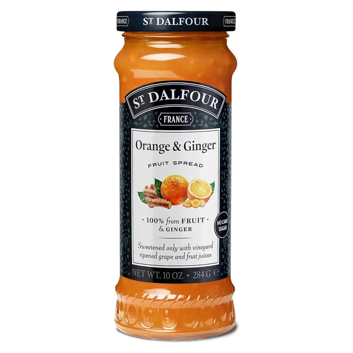 St. Dalfour Ginger and Orange Marmalade Fruit Spread, 10 oz