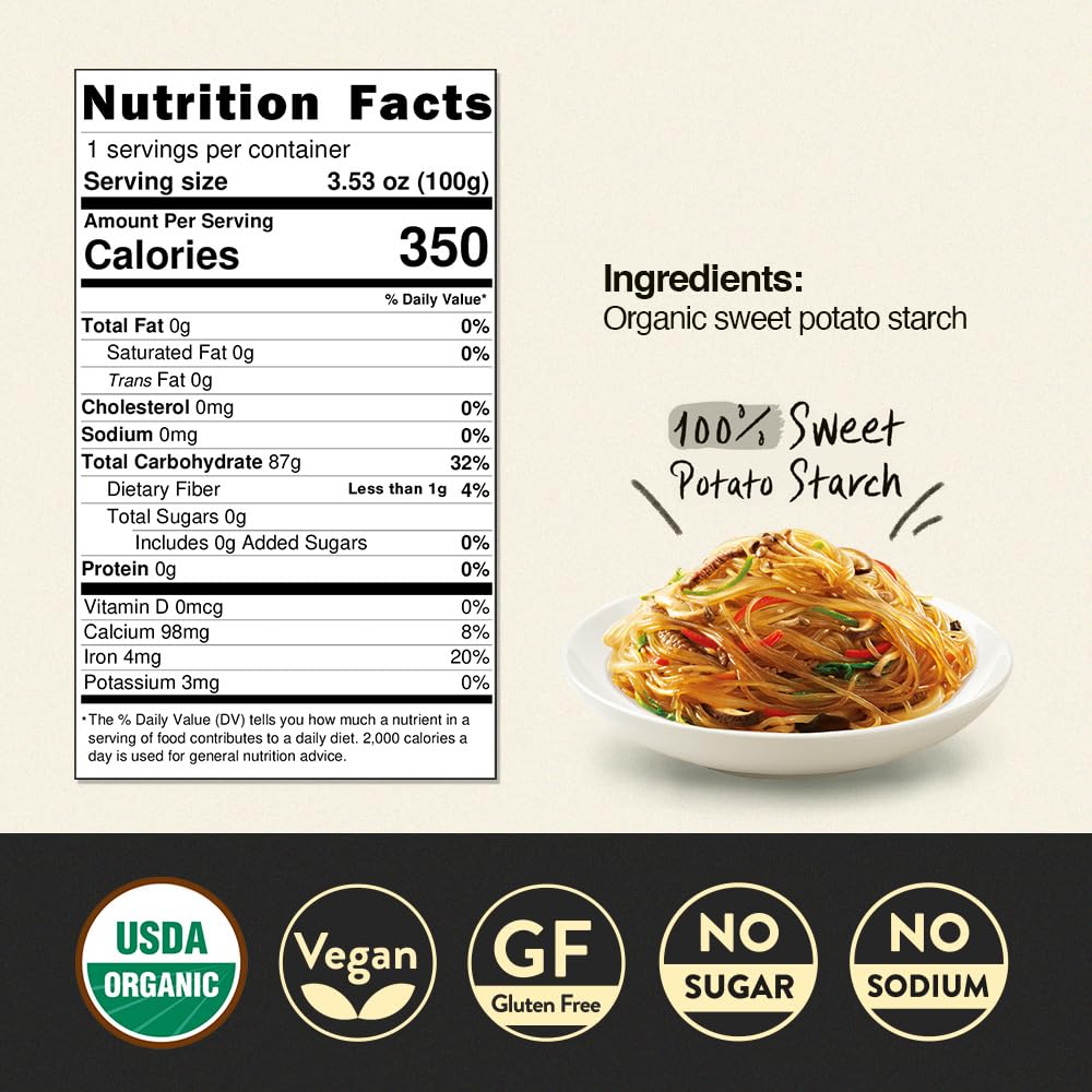 Chung Jung One // Sweet Potato Glass Noodle 3.5 oz