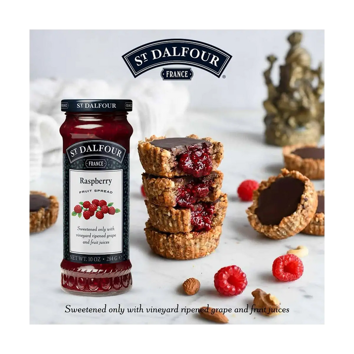 St. Dalfour Red Raspberry Fruit Spread, 10 oz