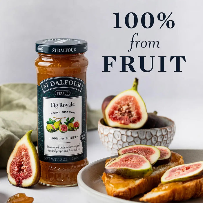 St. Dalfour Fig Royale Fruit Spread, 10 oz