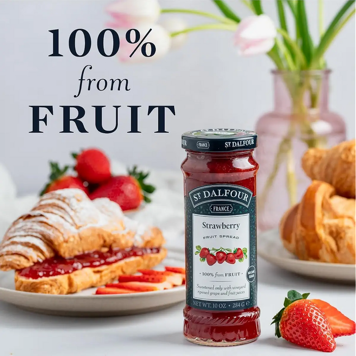 St. Dalfour Strawberry Fruit Spread, 10 oz
