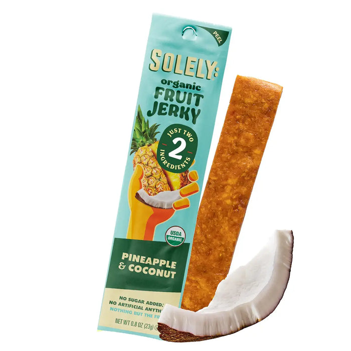 Solely Pineapple with Coconut Fruit Jerky, 0.8 oz