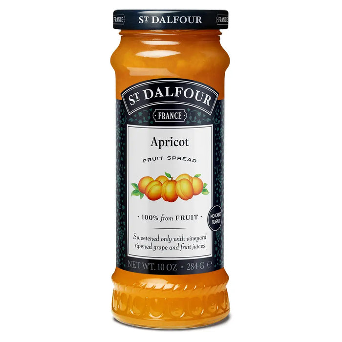 St. Dalfour Apricot Fruit Spread, 10 oz