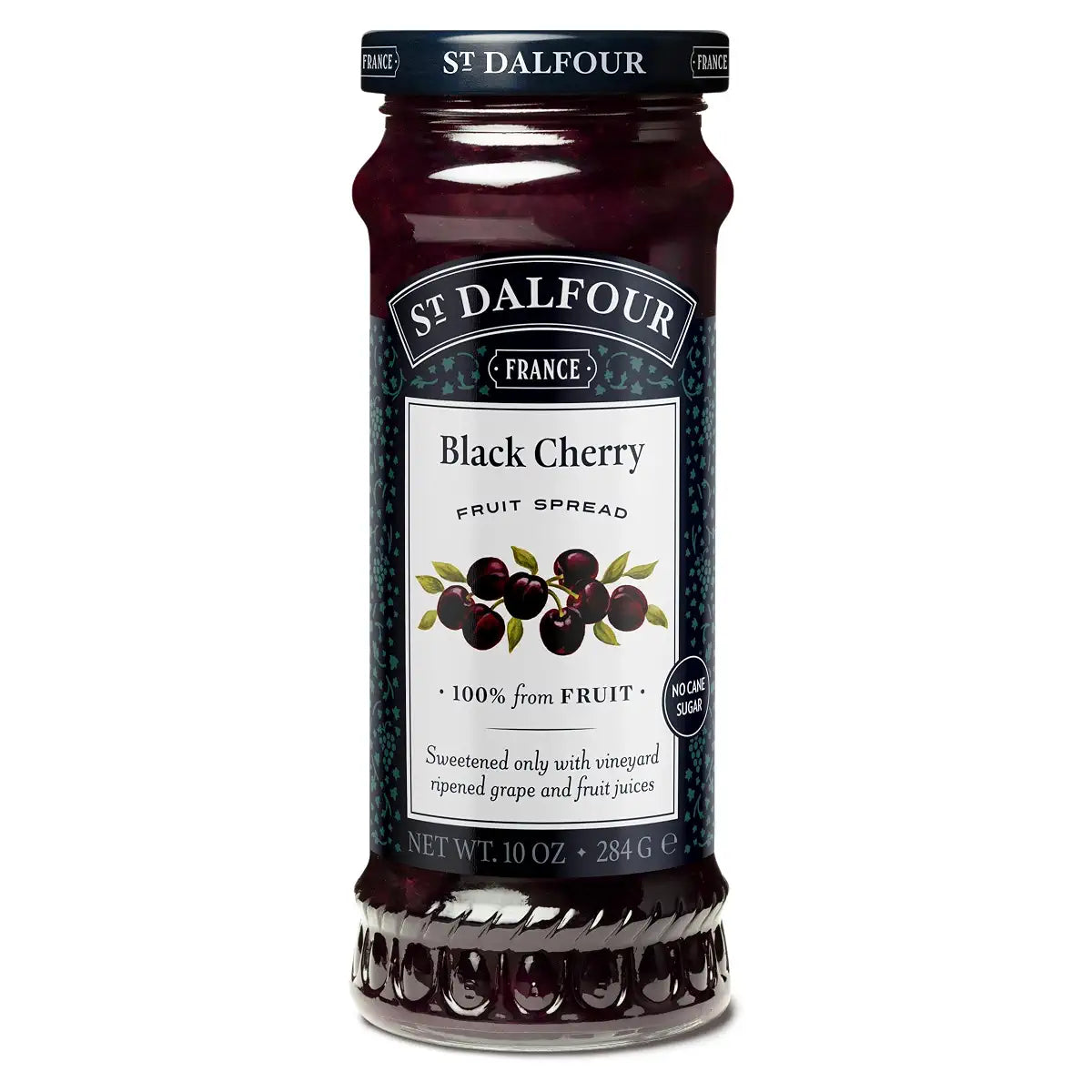 St. Dalfour Black Cherry Fruit Spread, 10 oz