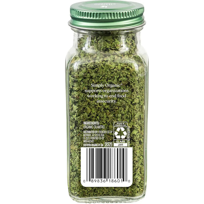 Simply Organic Cilantro, 0.78 oz