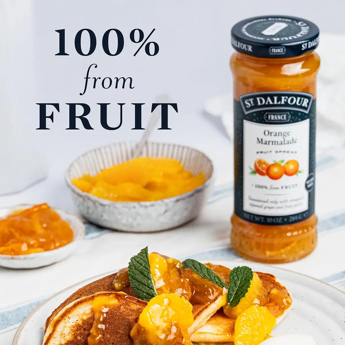 St. Dalfour Orange Marmalade Fruit Spread, 10 oz