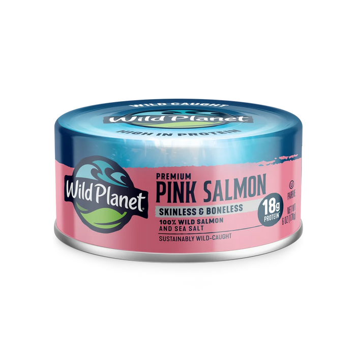 Wild Planet Alaskan Pink Salmon, 6 oz