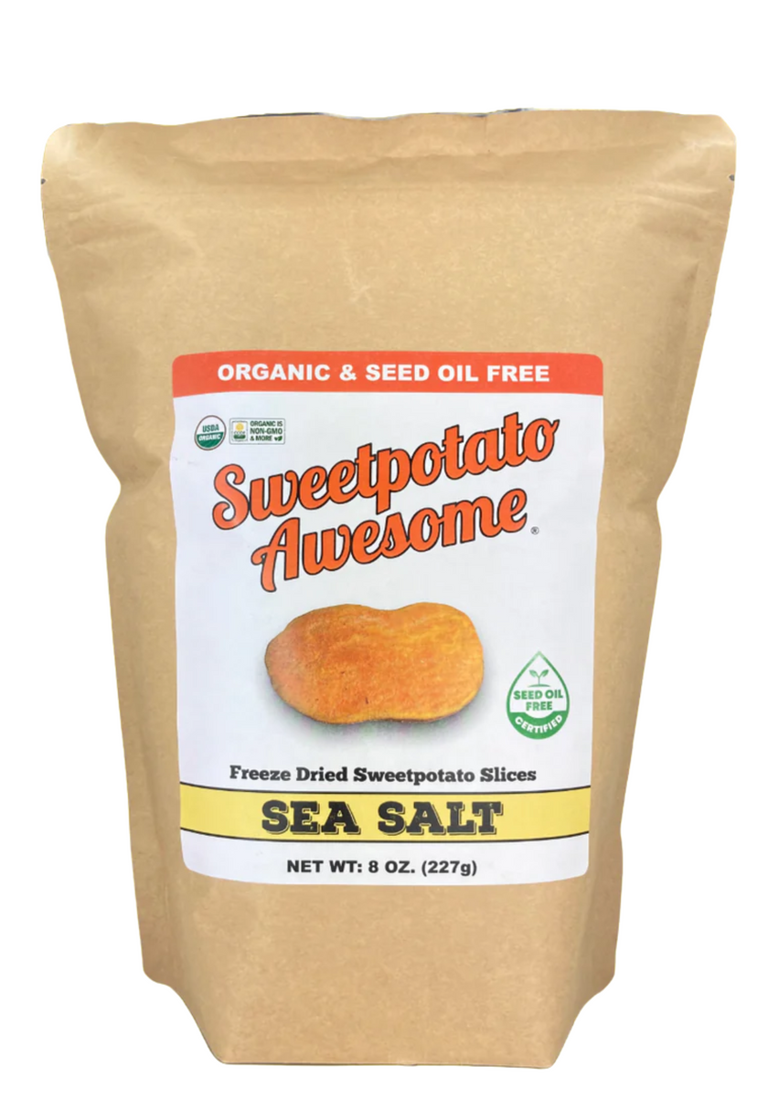 Sweetpotato Awesome Sea Salt Slices,  8 oz