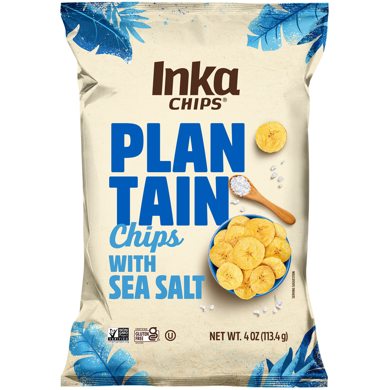 Inka Crops // Sea Salt Plantain Chips 4 oz