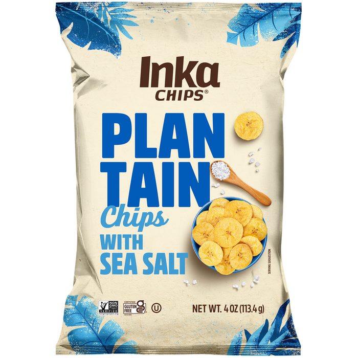 Inka Crops // Sea Salt Plantain Chips 4 oz
