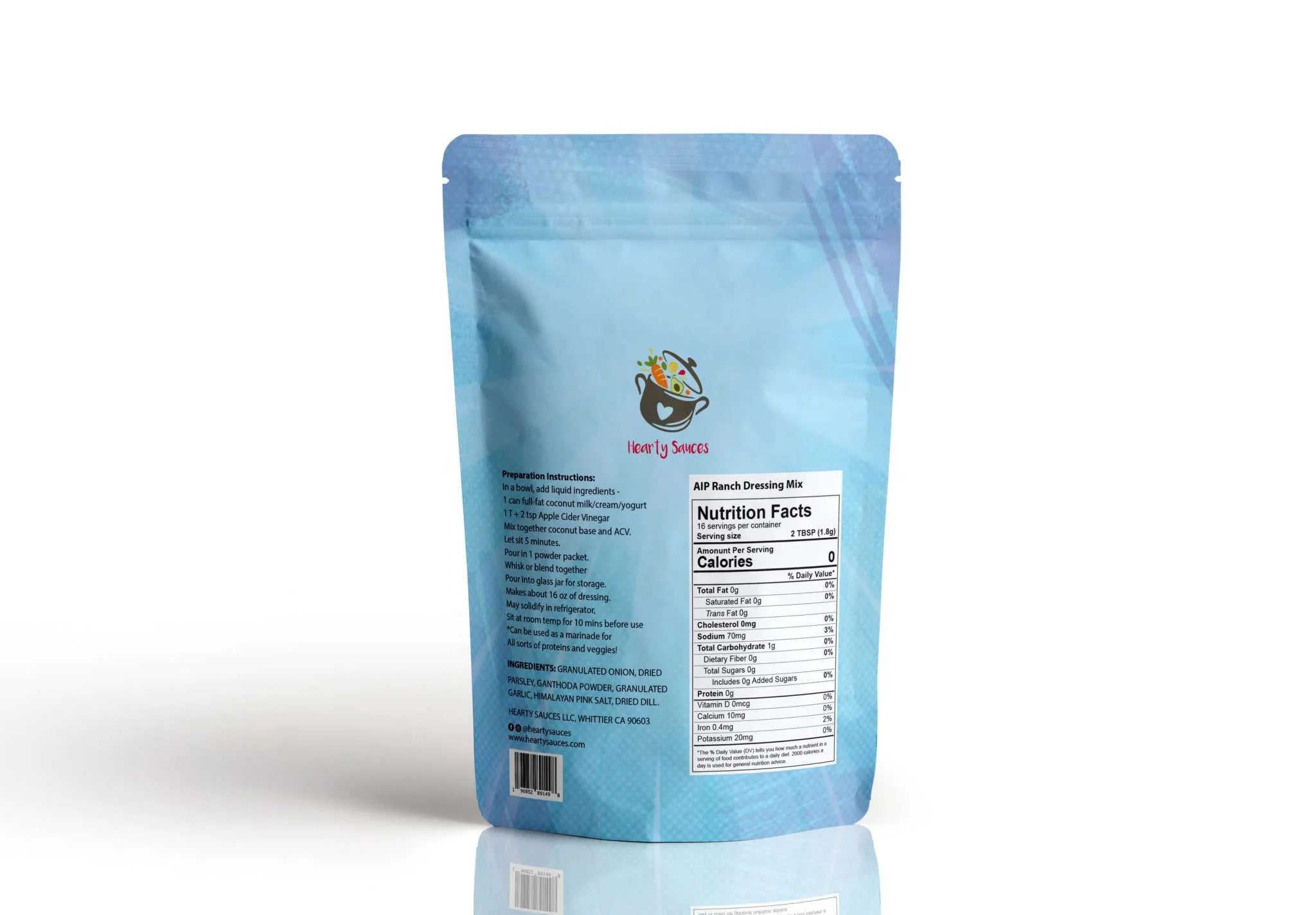 Hearty Sauces // AIP Ranch Mix, 1.1 oz