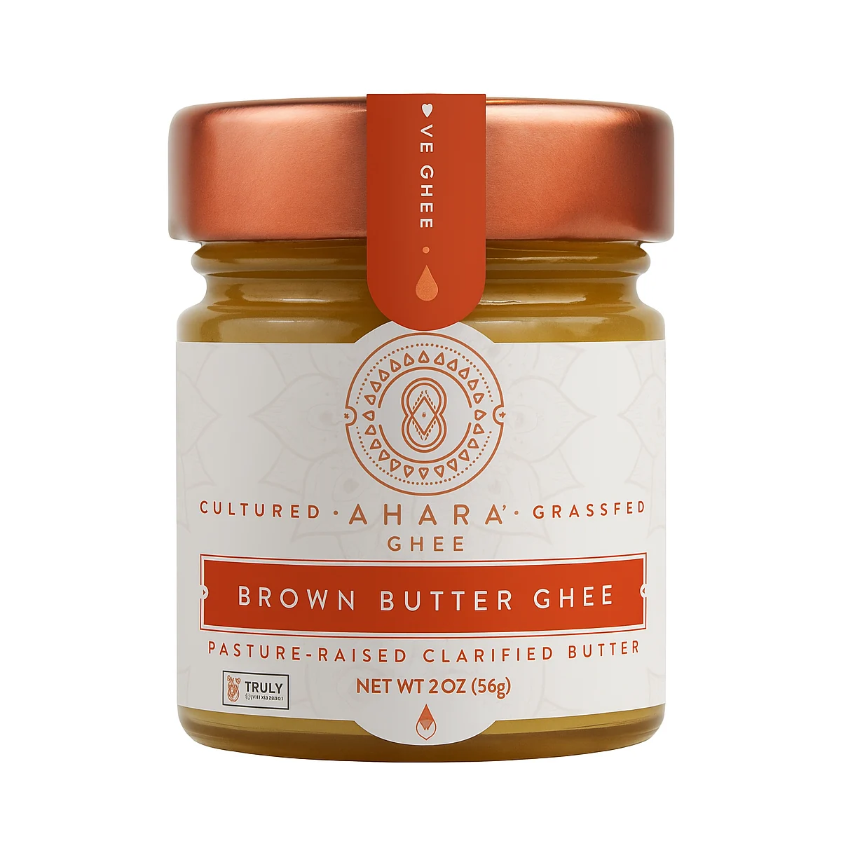 Ahara Rasa Brown Butter Ghee, 2 oz