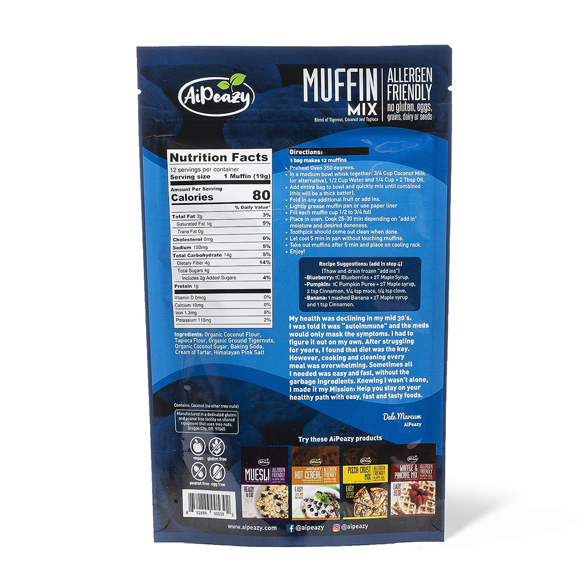 AiPeazy // Muffin Mix 8.1 oz