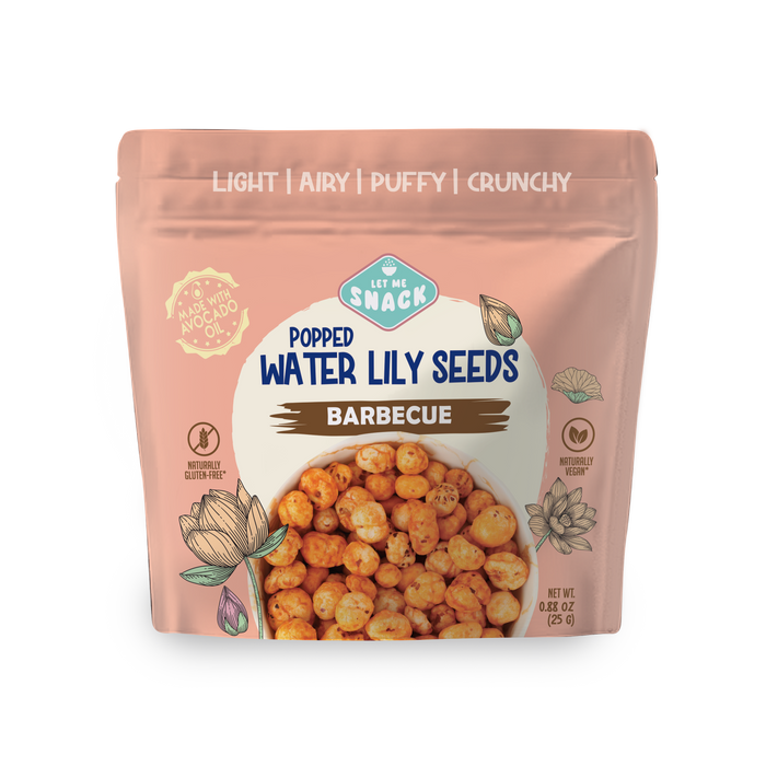 Let Me Snack // Popped Water Lilly Seeds - Barbecue
