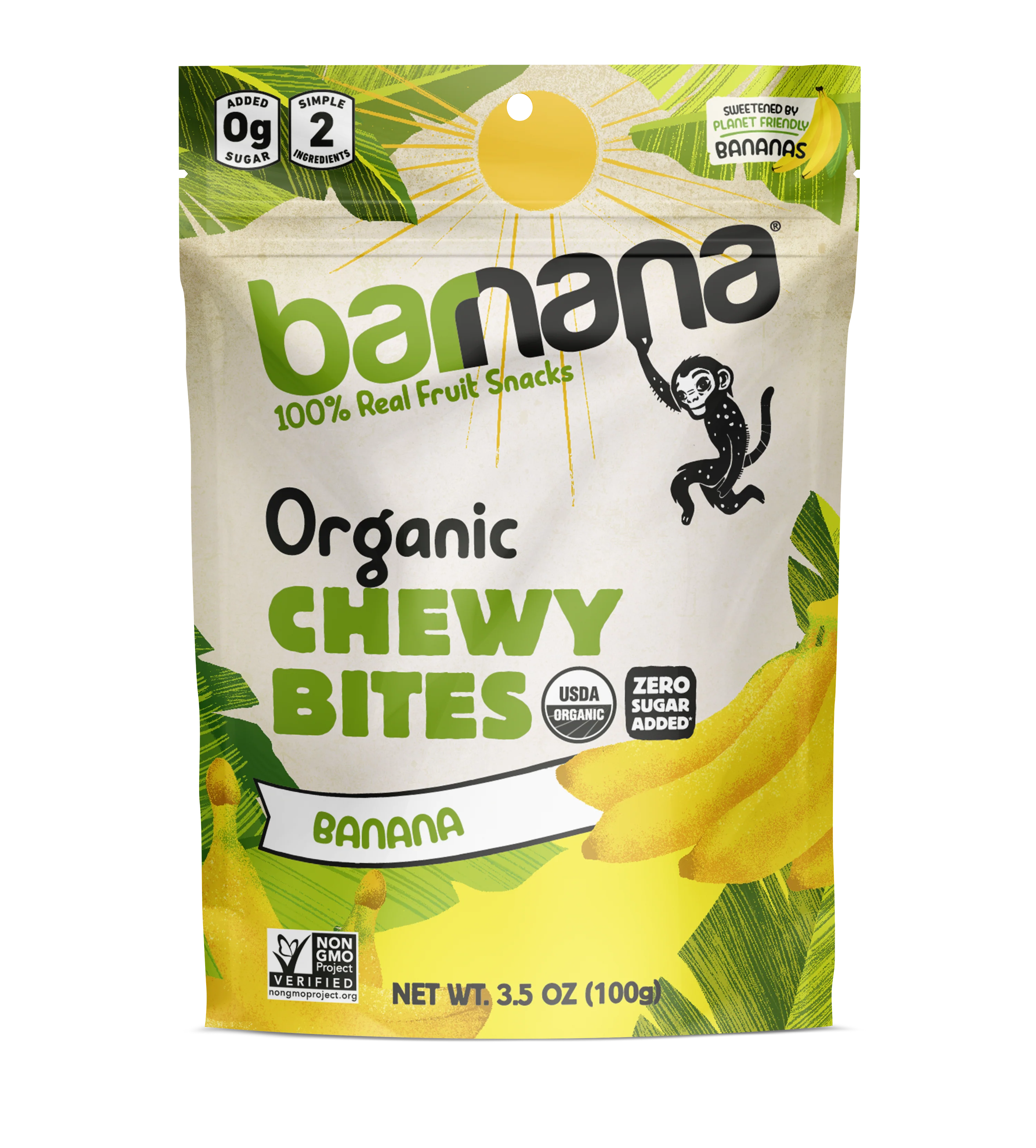 Barnana Organic Chewy Banana Bites, 3.5 oz