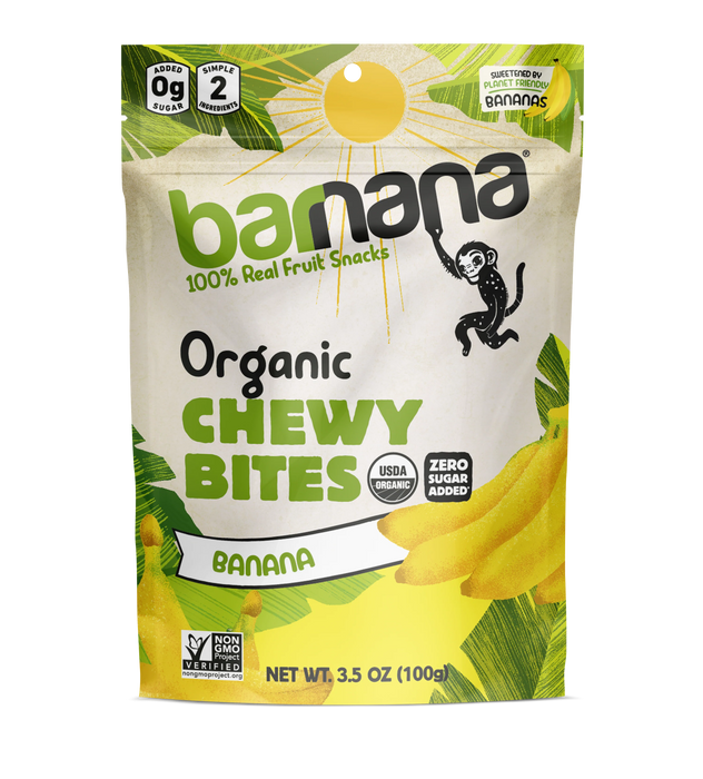 Barnana Organic Chewy Banana Bites, 3.5 oz
