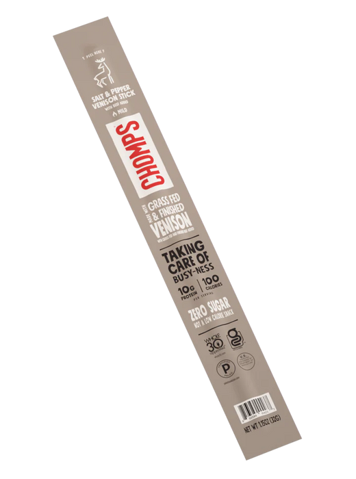 Chomps // Salt & Pepper Venison, 1.15 oz