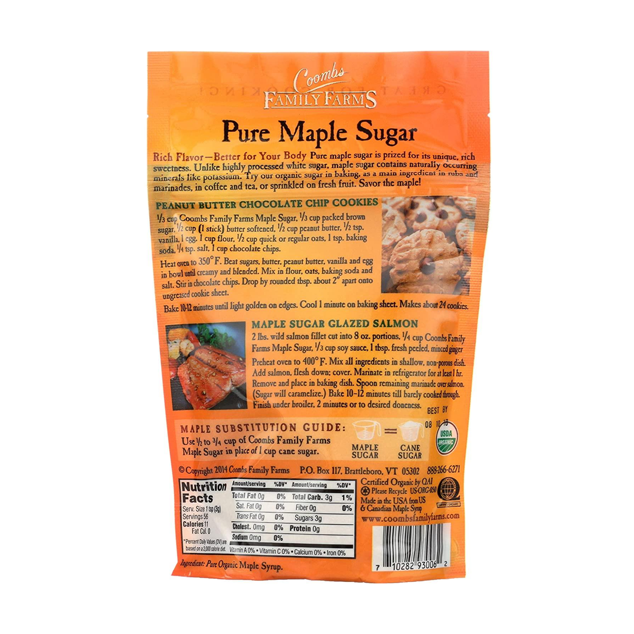 Coombs Family Farms // Organic Maple Sugar 6 oz